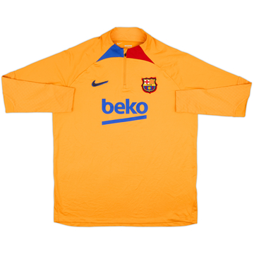 2022-23 Barcelona Nike Haut d'entraînement 1/4 Zip - 10/10 - (XL)