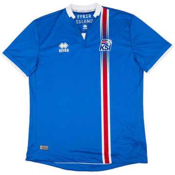 2016-18 Iceland Maillot Domicile - 8/10 - (L)