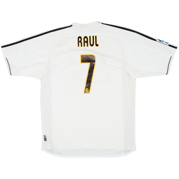 2003-04 Real Madrid Maillot domicile Raul #7 - 5/10 - (M)