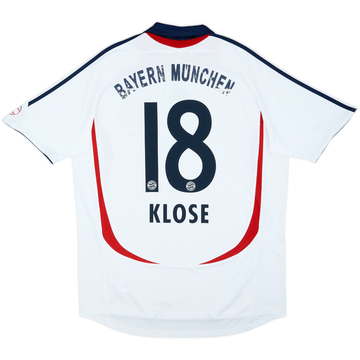 2006-07 Bayern Munich Maillot extérieur Klose #18 - 6/10 - (L)