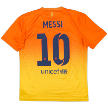 2012-13 Barcelona Maillot extérieur standard Messi #10 - 8/10 - (M)