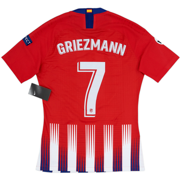 2018-19 Atletico Madrid Maillot Domicile Version Joueur Griezmann #7 (M)