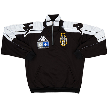 1998-99 Juventus Kappa Haut d'entraînement 1/4 Zip - 8/10 - (M)