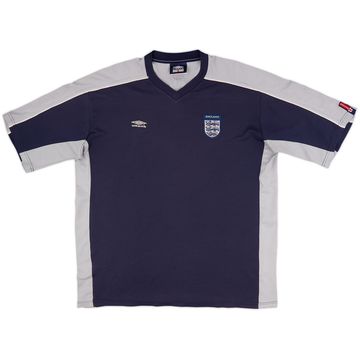 2000-02 England Umbro Polo état 7/10 (XXL)