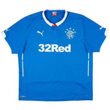 2014-15 Rangers Maillot Domicile - 7/10 - (XXL)
