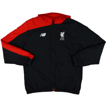 2015-16 Liverpool New Balance Doudoune de banc à capuche - 8/10 - (M)