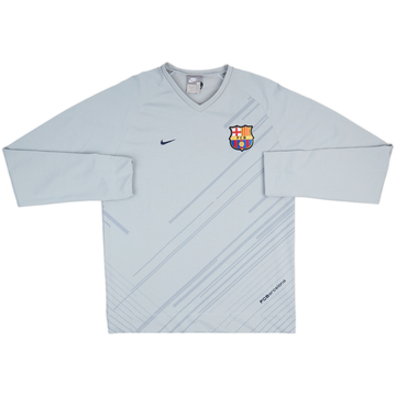 2007-08 Barcelona Nike Sweat-shirt - 8/10 - (M)