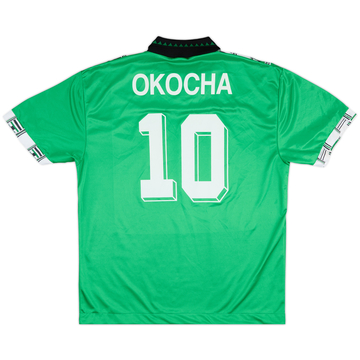 1994-95 Nigeria Maillot domicile Okocha #10 - 9/10 - (XL)