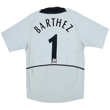 2002-04 Manchester United Maillot MC GB Barthez #1 - 8/10 - (S)
