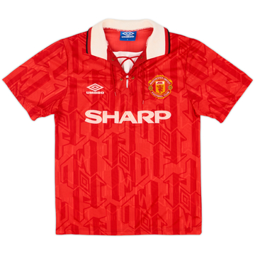 1992-94 Manchester United Maillot Domicile #30 - 6/10 - (S)