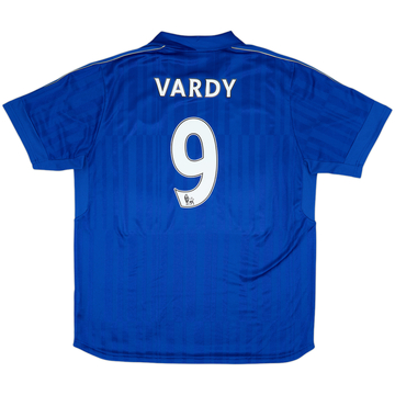 2016-17 Leicester Maillot Domicile Vardy #9 - 8/10 - (XXL)