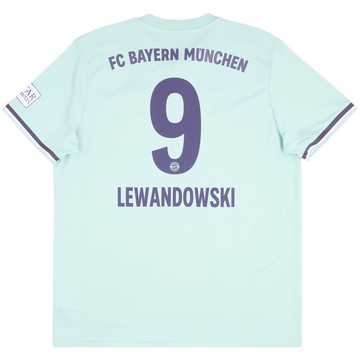 2018-19 Bayern Munich Maillot extérieur Lewandowski #9 - 8/10 - (XL)