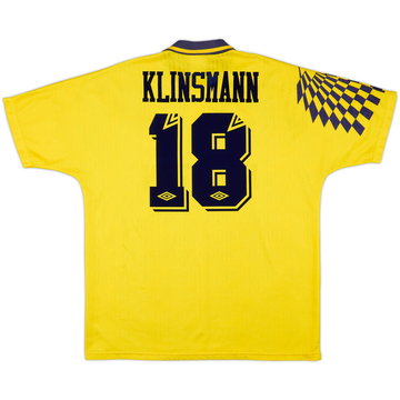 1991-95 Tottenham Maillot extérieur Klinsmann #18 - 7/10 - (XXL)