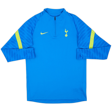 2021-22 Tottenham Nike Haut d'entraînement 1/4 zip - 8/10 - (M)