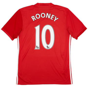 2016-17 Manchester United Maillot Domicile Rooney #10 - 8/10 - (S)