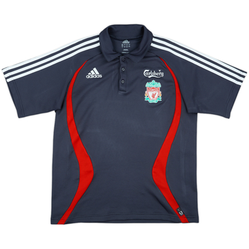 2006-07 Liverpool adidas Polo - 8/10 - (M)