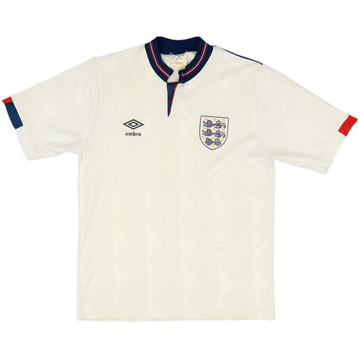 1987-90 England Maillot domicile - 7/10 - (S)