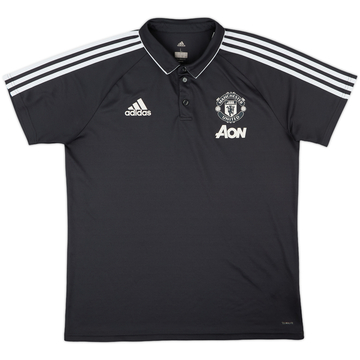 2017-18 Manchester United adidas Polo - 9/10 - (L)