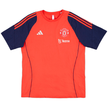2024-25 Manchester United adidas T-shirt en coton - 9/10 - (M)