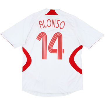 2007-08 Liverpool Maillot Extérieur Alonso #14 - 6/10 - (L)