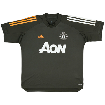 2020-21 Manchester United adidas Maillot d'entraînement - 10/10 - (M)