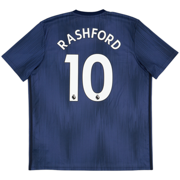 2018-19 Manchester United Maillot Third Rashford #10 - 10/10 - (XL)