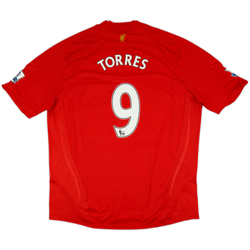 2008-10 Liverpool Maillot domicile Torres #9 - 7/10 - (XXL)