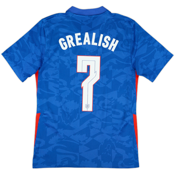 2020-21 England Maillot Extérieur Grealish #7 - 9/10 - (S)