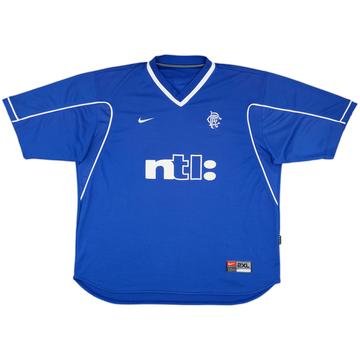 1999-01 Rangers Maillot Domicile - 8/10 - (XXL)
