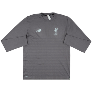 2018-19 Liverpool New Balance DryX Maillot d'entraînement manches longues - 10/10 - (XL)