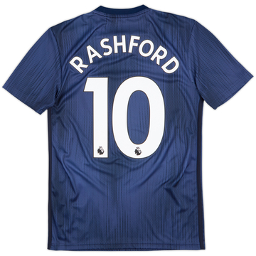 2018-19 Manchester United Maillot Third Rashford #10 - 10/10 - (XS)