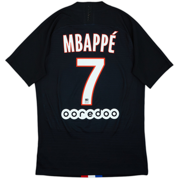 2019-20 Paris Saint-Germain Maillot Quatrième Authentique Mbappe #7 - 8/10 - (S)