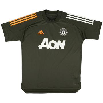 2020-21 Manchester United adidas Maillot d'entraînement - 8/10 - (M)