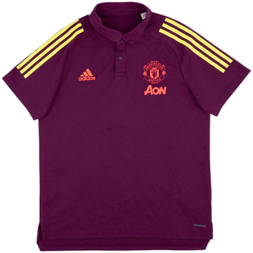 2020-21 Manchester United adidas Polo - 8/10 - (M)