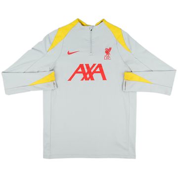 2024-25 Liverpool Nike 1/4 Zip Haut Dill - 10/10 - (M)