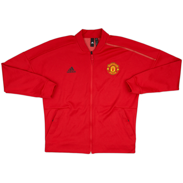 2018-19 Manchester United adidas Veste de survêtement - 10/10 - (L)