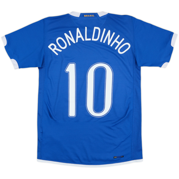 2006-07 Brazil Maillot extérieur Ronaldinho #10 - 6/10 - (S)