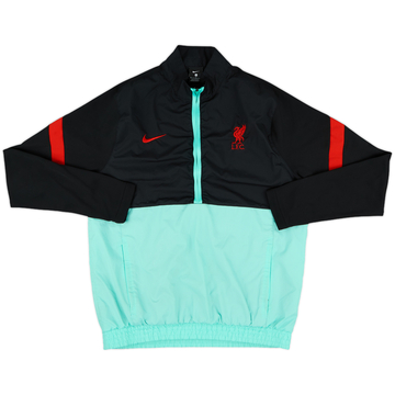 2020-21 Liverpool Nike Haut d'entraînement 1/2 Zip - 9/10 - (M)