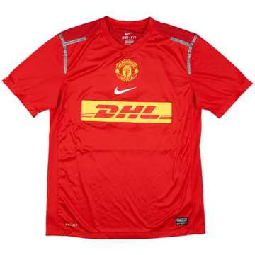 2012-13 Manchester United Maillot d'entraînement Authentique Nike - 9/10 - (M)