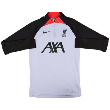 2022-23 Liverpool Nike Haut 1/4 Zip Dill - 7/10 - (S)