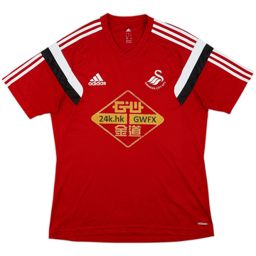2014-15 Swansea adizero Maillot d'entraînement - 6/10 - (L)