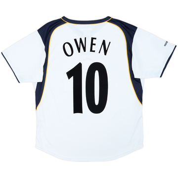 2001-03 Liverpool Maillot extérieur Owen #10 - 7/10 - (13-15 ans)