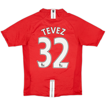 2007-09 Manchester United Maillot domicile Tevez #32 - 8/10 - (13-15 ans)