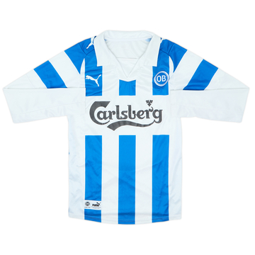 2008-09 OB Odense Maillot manches longues Domicile - 6/10 - (M)