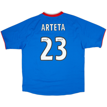 2003-05 Rangers Maillot Domicile Arteta #23 - 6/10 - (XL)
