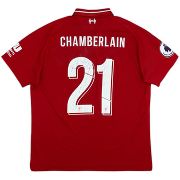 Maillot domicile Liverpool 2018-19 Chamberlain #21 - 5/10 - (L)