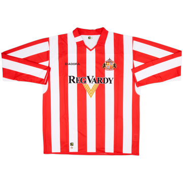 2004-05 Sunderland Maillot Domicile Manches Longues - 10/10 - (XXL)