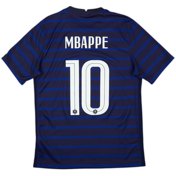 2020-21 France Maillot Domicile Mbappe #10 - 8/10 - (M)
