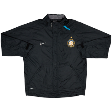 2007-08 Inter Milan Nike Veste de pluie à capuche - 6/10 - (L)