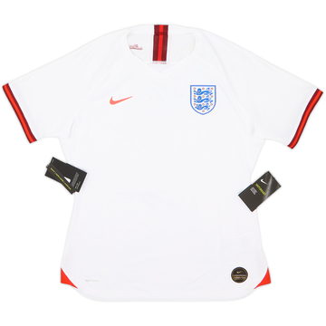 2019 England Lionesses Maillot Domicile Authentique (Femme L)